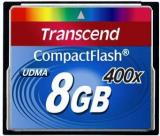 Transcend 8 GB 400X CompactFlash Card TS8GCF400 -  1