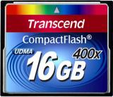Transcend 16 GB 400X CompactFlash Card TS16GCF400 -  1
