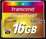 Transcend 16 GB 1000X CompactFlash Card TS16GCF1000 -  1