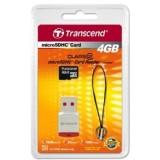 Transcend 8 GB microSDHC class 10 + P3 Card Reader TS8GUSDHC10-P3 -  1