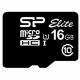 Silicon Power 16 GB microSDHC Class 10 UHS-I Elite SP016GBSTHBU1V10 - , , 