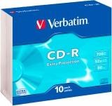 Verbatim CD-R 700MB 52x Slim Case 10 (43415) -  1