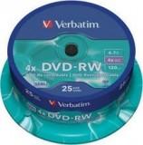 Verbatim DVD-RW 4,7GB 4x Spindle Packaging 25 (43639) -  1