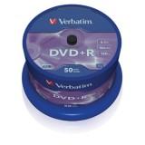 Verbatim DVD+R 4,7GB 16x Spindle Packaging 50 (43550) -  1