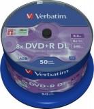 Verbatim DVD+R DL 8,5GB 8x Spindle Packaging 50 (43758) -  1