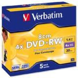 Verbatim Mini DVD+RW 1,4GB 4x Jewel Case 5 (43565) -  1