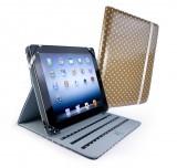 Tuff-luv Slim-Stand  iPad 2/3 Polka-Hot Beige (B4_29) -  1