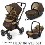 Concord Neo Travel Set Walnut Brown -  1