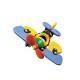 Mic-O-Mic Small Plane Butterfly 089.008 -   3