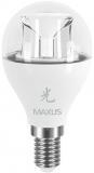 Maxus 1-LED-434 (G45 6W 5000K 220V E14 AP) -  1