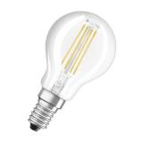 Osram LED Retrofit Filament P37 4W/827 E14 230 300 CL (4052899941670) -  1
