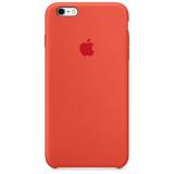 Apple iPhone 6s Plus Silicone Case - Orange MKXQ2 -  1