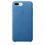 Apple iPhone 7 Plus Leather Case - Sea Blue MMYH2 -  1