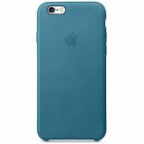 Apple iPhone 6s Leather Case - Marine Blue MM4G2 -  1