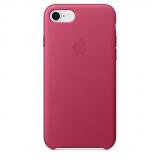 Apple iPhone 8 / 7 Leather Case - Pink Fuchsia (MQHG2) -  1