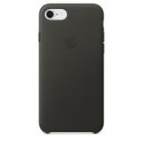 Apple iPhone 8 / 7 Leather Case - Charcoal Gray (MQHC2) -  1
