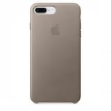 Apple iPhone 8 Plus / 7 Plus Leather Case - Taupe (MQHJ2) -  1