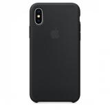 Apple iPhone X Silicone Case - Black (MQT12) -  1