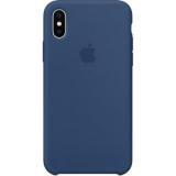 Apple iPhone X Silicone Case - Blue Cobalt (MQT42) -  1