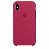 Apple iPhone X Silicone Case - Rose Red (MQT82) -  1
