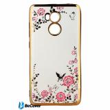 BeCover Flowers Series for Xiaomi Redmi 4 Prime Gold (701319) -  1