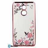 BeCover Flowers Series for Xiaomi Redmi 4 Prime Pink (701320) -  1