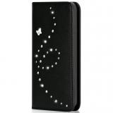 Bling My Thing MYSTIQUE Papillon Black/Crystal Flip Case for iPhone 5/5s BMT-MYS-PP-BKC-FC-IP -  1
