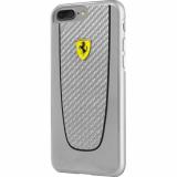 CG Mobile Ferrari Pit Stop Real Carbon Fiber Case iPhone 7 Plus Silver (FEPICHCP7LSI) -  1