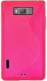 Drobak Elastic PU LG Optimus L7 P705 Pink (211512) -  1