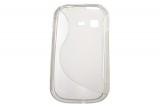 Drobak Elastic Rubber Samsung Galaxy Pocket S5300 Grey-clear (212178) -  1