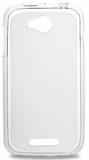 Drobak Elastic PU Lenovo A706 (White Clear) (211433) -  1