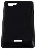 Drobak Elastic PU Sony Xperia L C2105 ( Black) (212269) -  1