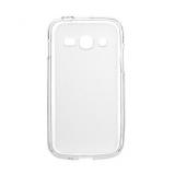 Drobak Elastic PU Samsung Galaxy Ace 3 S7272 (White Clear) (216092) -  1