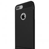 DUZHI TPU Soft Line Pattern Case iPhone 7 Plus Black (LRD-MPC-I7P002 PLUS BLACK) -  1