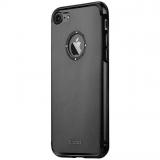 ibacks Aluminum Case with Diamond Ring Black for iPhone 7 -  1
