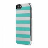 Incase Snap Case Stripes Chrome/Blue for iPhone 5/5S (CL69154) -  1