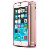 mooke Metal Bumper for iPhone 6 Plus Pink -  1