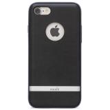 Moshi Napa Vegan Leather Charcoal Black for iPhone 7 (99MO088003) -  1