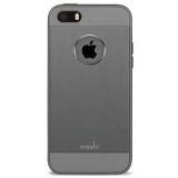 Moshi iGlaze Armour Metallic Case for iPhone SE/5/5S Gunmetal Gray (99MO061211) -  1