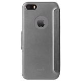 Moshi SenseCover Touch Sensitive Flip Case Black for iPhone 5/5S (99MO072001) -  1