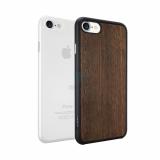 Ozaki O!coat Jelly +wood 2in1 iPhone 7 Ebony+Clear (OC721EC) -  1