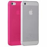 Ozaki O!coat 0.3 Jelly 2in1 for iPhone 5/5S/5SE Clear/Pink (OC534CP) -  1