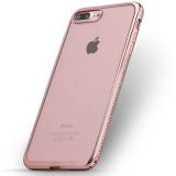 Shengo TPU Case Diamond iPhone 7 Plus Rose Gold -  1