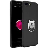 Shengo Soft-touch holder TPU Case iPhone 7 Plus Black -  1