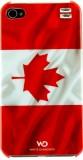 White Diamonds Flag Canada for iPhone 4/4S (1110FLA08) -  1