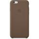 Apple iPhone 6 Leather Case - Olive Brown MGR22 -   1