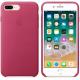 Apple iPhone 8 Plus / 7 Plus Leather Case - Pink Fuchsia (MQHT2) -   2
