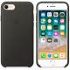 Apple iPhone 8 / 7 Leather Case - Charcoal Gray (MQHC2) -   2
