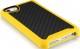 ITSkins Atom Matt Carbon for iPhone 5 Yellow (APH5-ATMCA-YELW) -   1