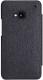 Nillkin HTC One M7 Crossed Style Leather Case Black -   2